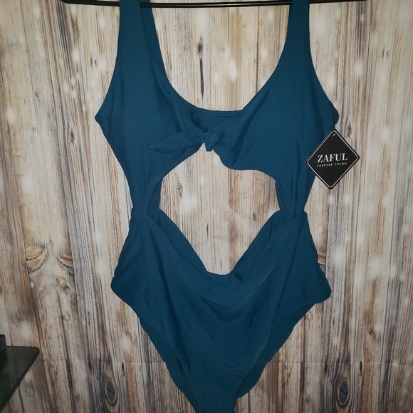 Zaful Other - ❗Zaful Deep Teal Blue Swimsuit